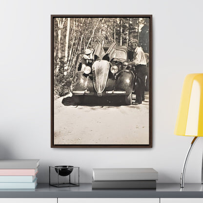 After The Black Hills 1939 Gallery Canvas Wraps Vertical Frame 18″ x 24″ Premium Gallery Wraps (1.25″) Walnut