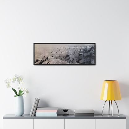 Grand Canyon Gallery Canvas Wraps Horizontal Frame 36″ x 12″ Black 1.25"
