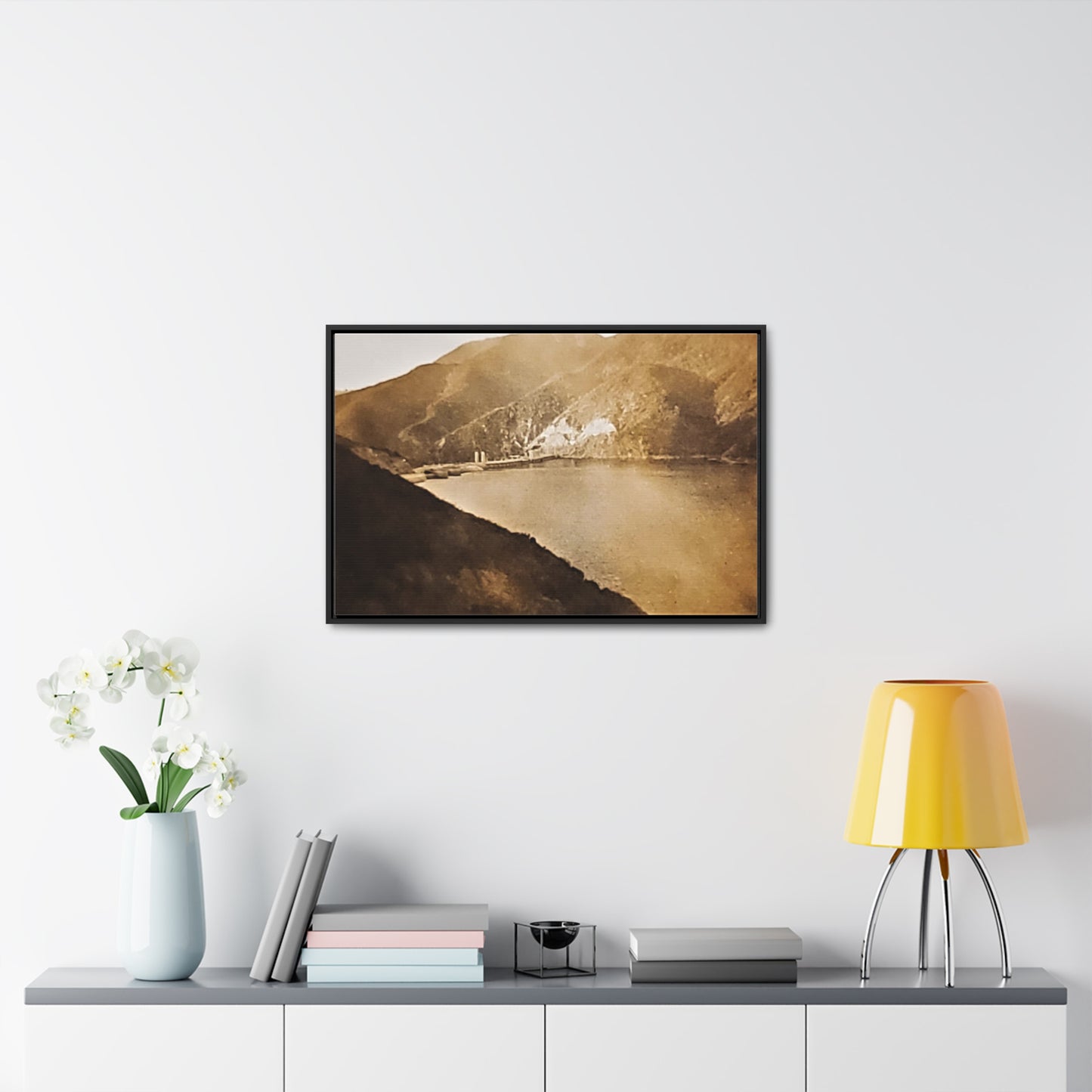 Morris Dam Lake Gallery Canvas Wraps, Horizontal Frame