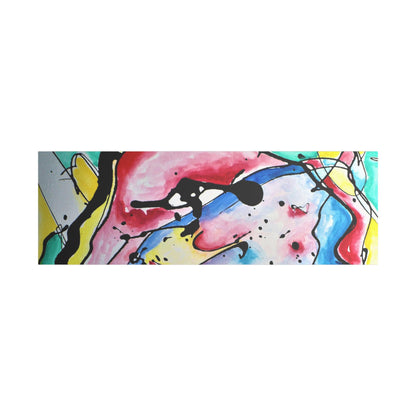 3rd Eye Sundae Satin Canvas Stretched - Kia Day Design