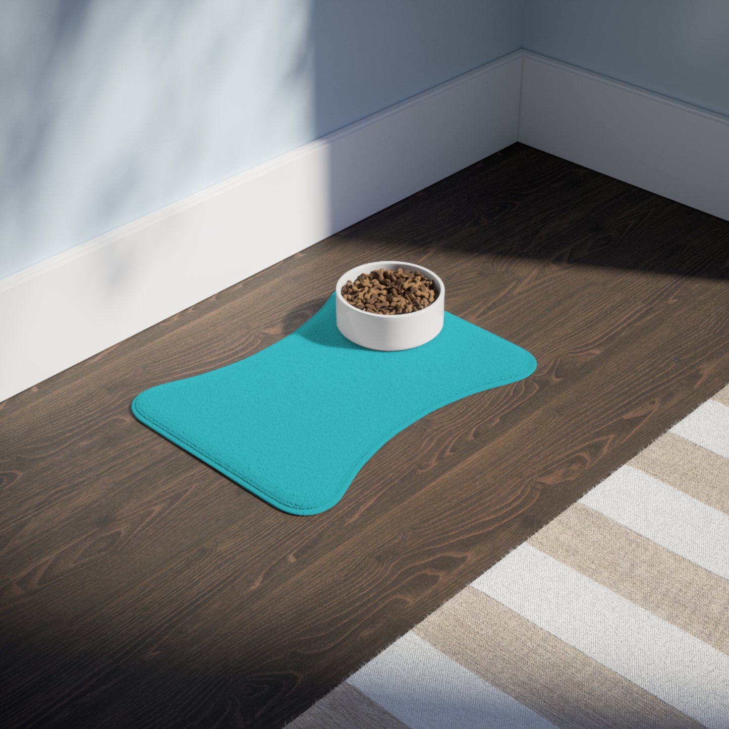 Teal Pet Feeding Mats