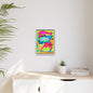 Kool Kid Matte Canvas Framed - Kia Day Design