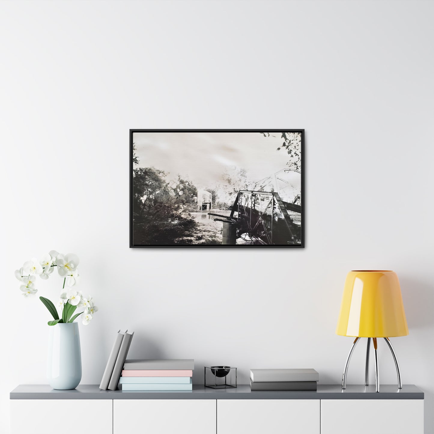 Bridge Gallery Canvas Wraps, Horizontal Frame