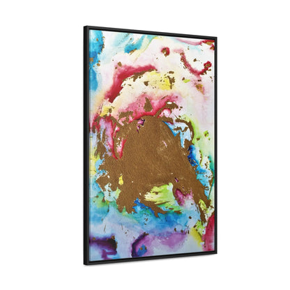 Through The Vapor Gallery Canvas Wraps, Vertical Frame