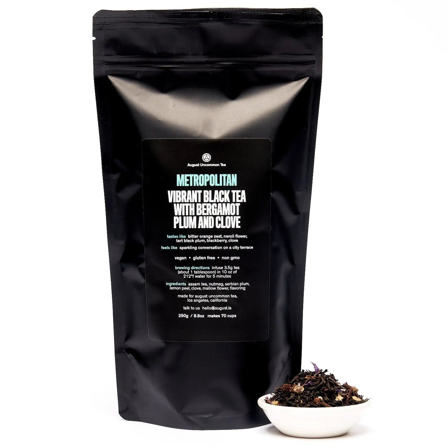 Metropolitan - Bergamot Plum Earl Grey Black Tea - 70 cup bag - Beverages > Teas > Black Teas