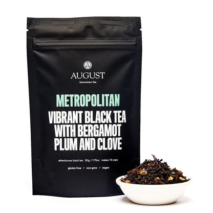 Metropolitan - Bergamot Plum Earl Grey Black Tea - 15 cup bag - Beverages > Teas > Black Teas