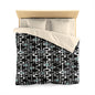 Modern Geometric Microfiber Duvet Cover - Kia Day Design