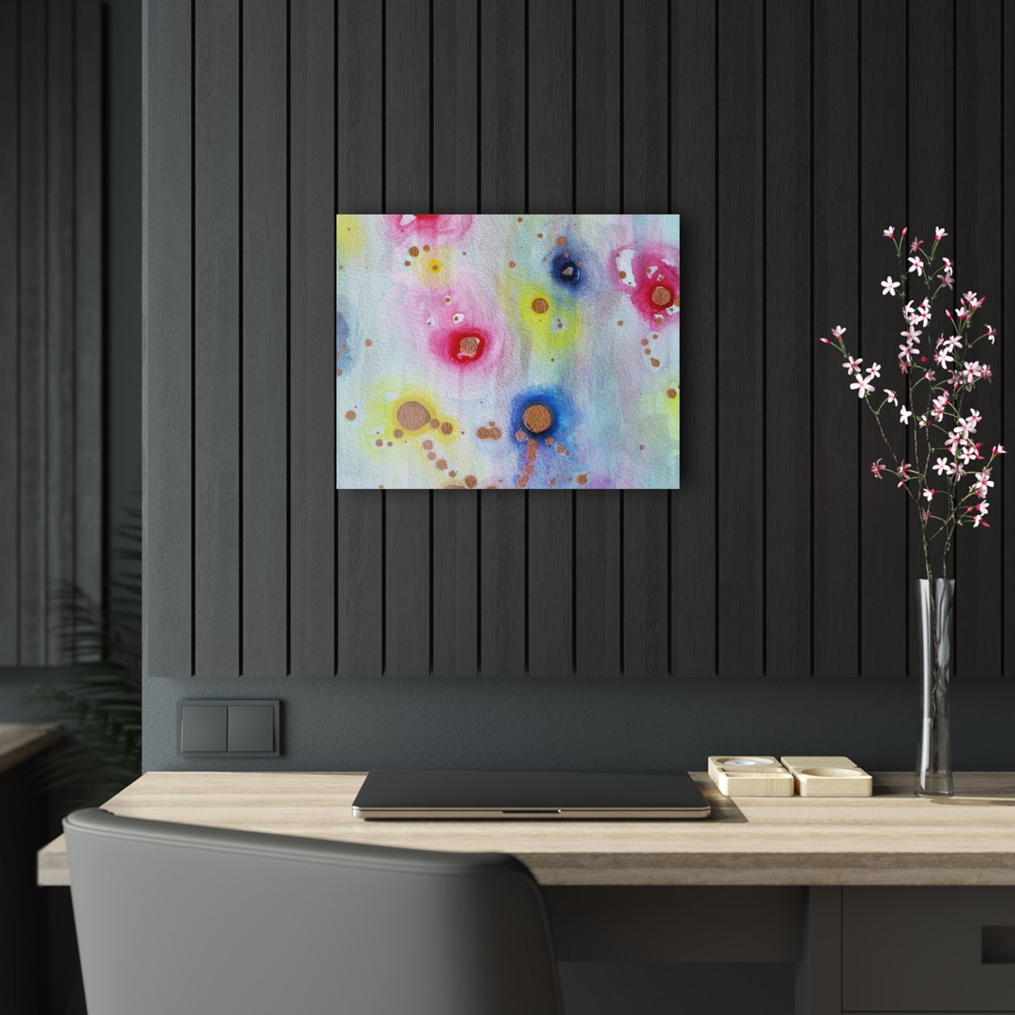 Raining Blooms Acrylic Prints