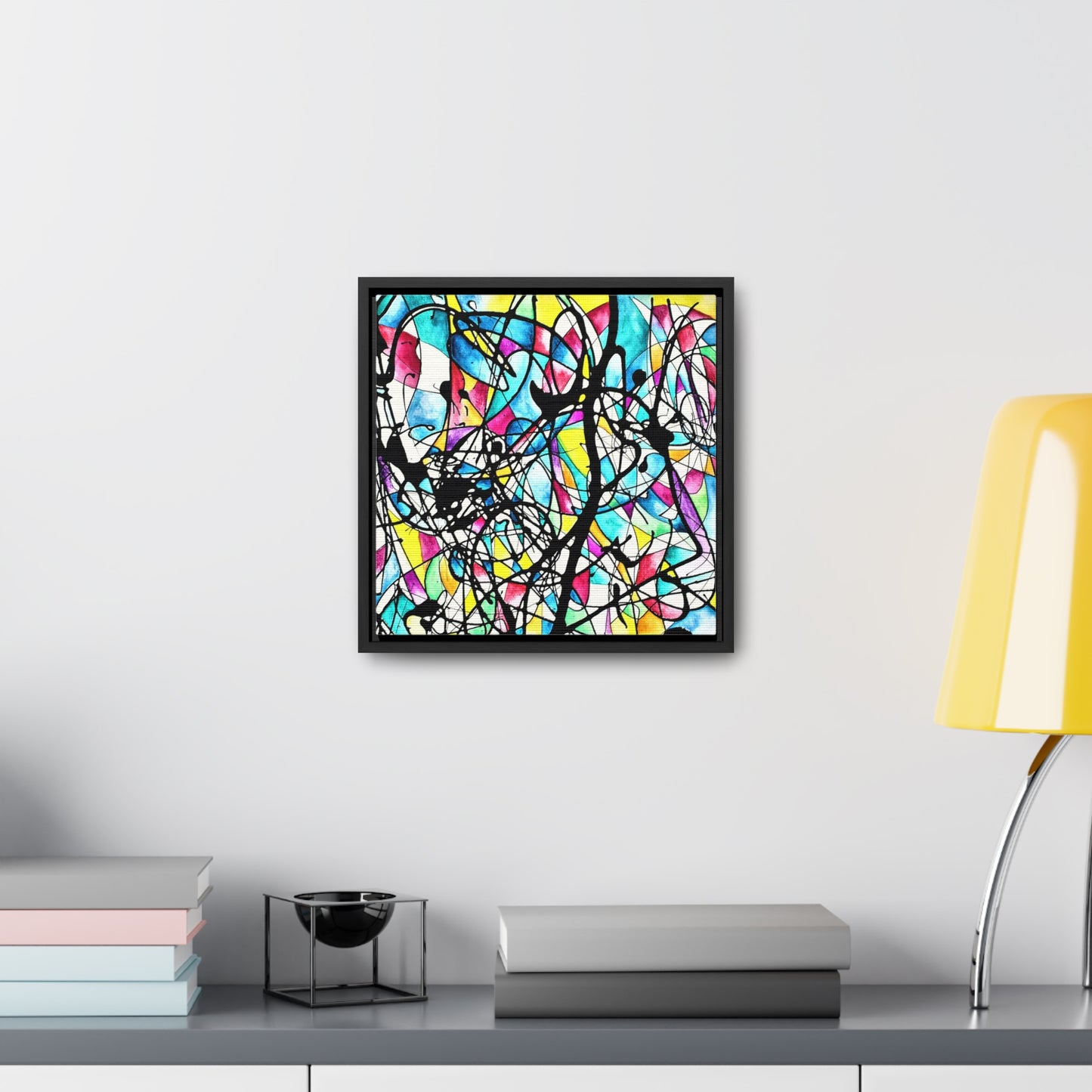 Kaleidoscope Gallery Canvas Wraps, Square Frame