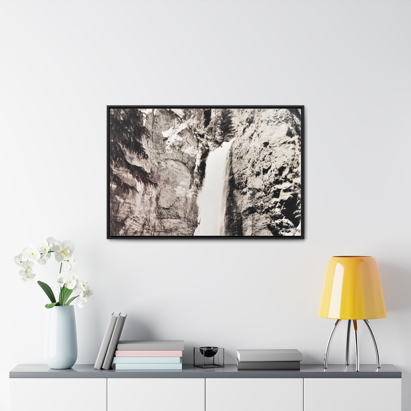 Tower Falls Yellowstone Gallery Canvas Wraps, Horizontal Frame