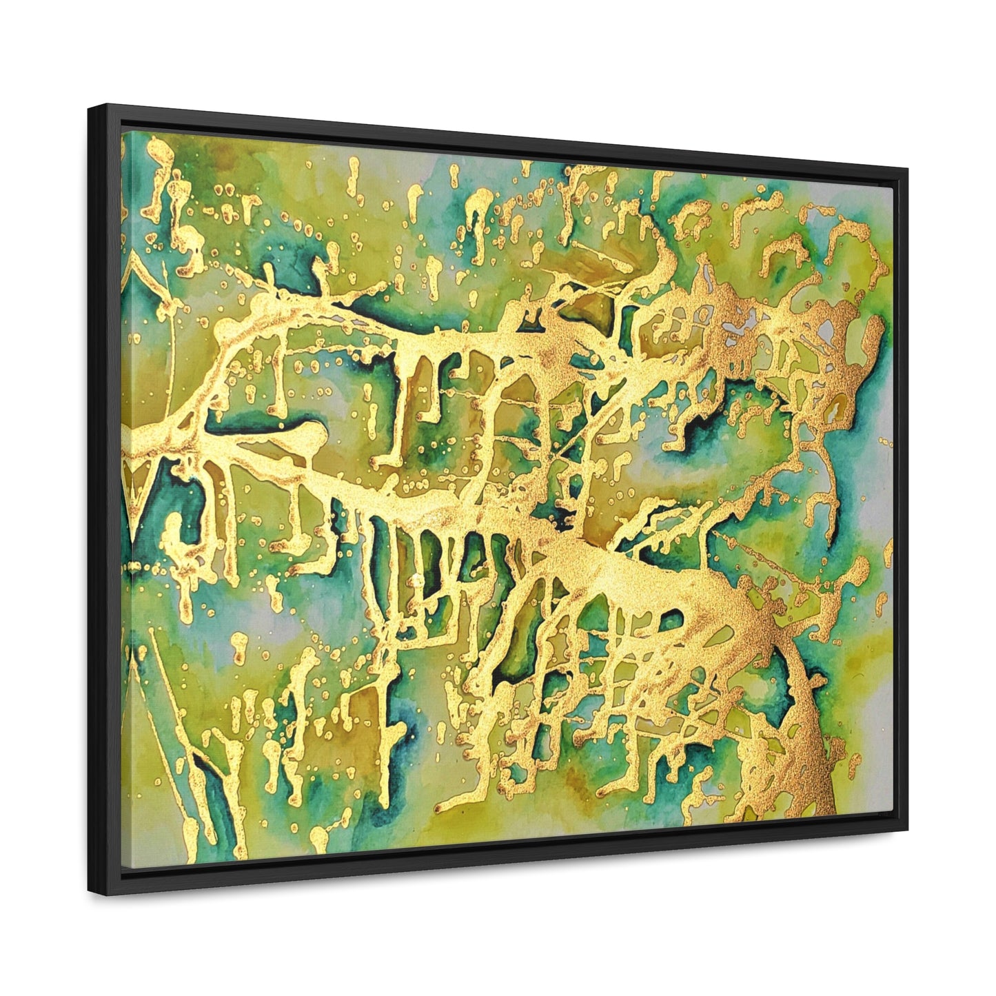 Acid Rain Gallery Canvas Wraps, Horizontal Frame