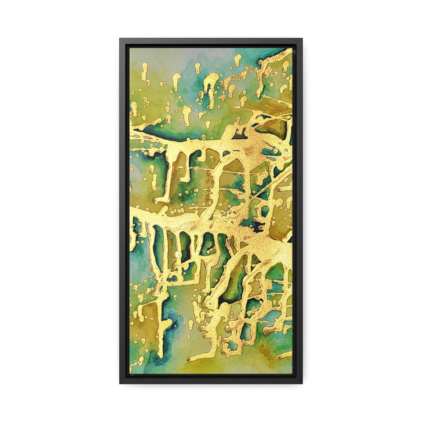 Acid Rain Gallery Canvas Wraps, Vertical Frame