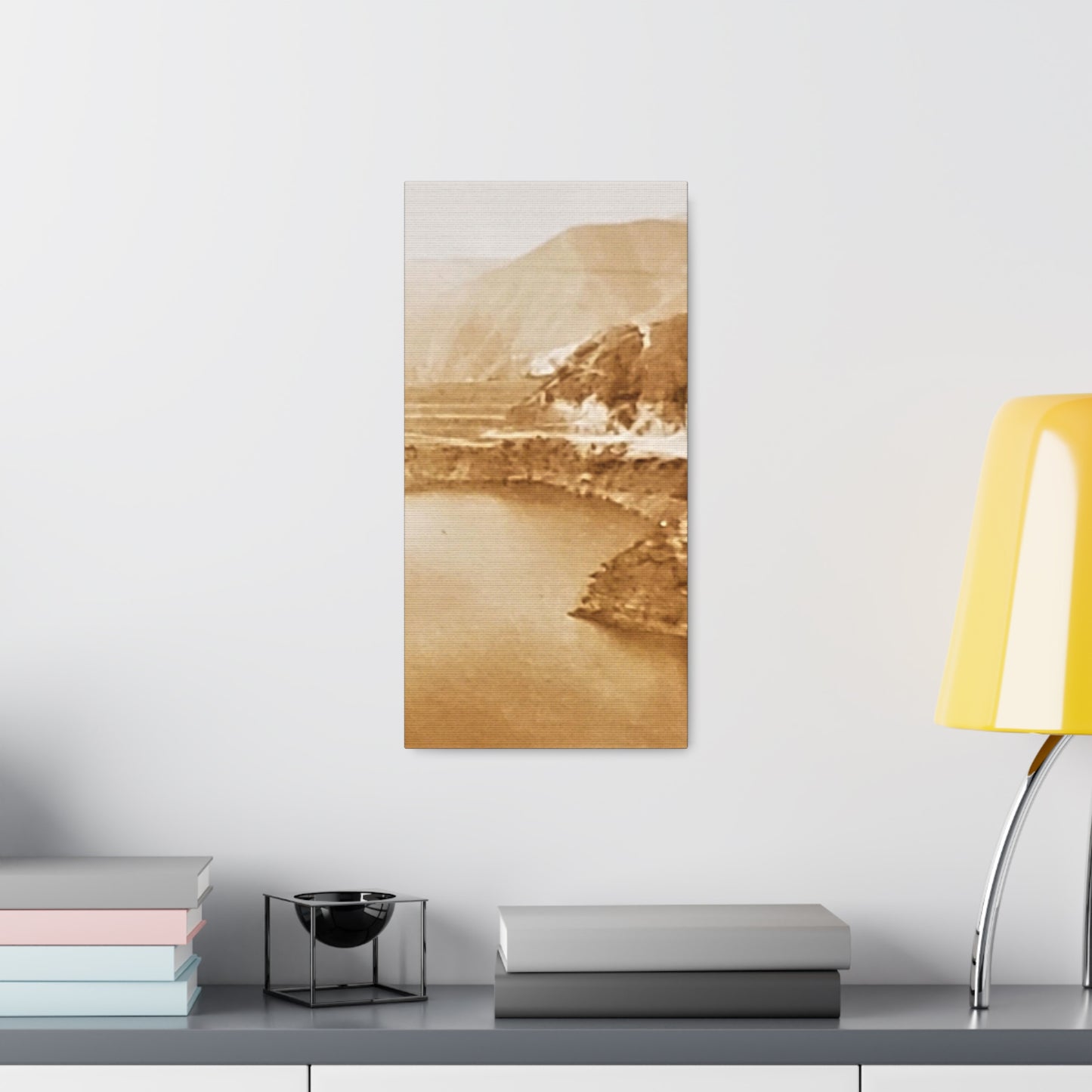 San Gabriel Dirt Fill Dam #1 Canvas Gallery Wraps