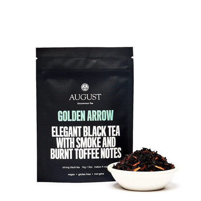 Golden Arrow - Smoky Toffee Black Tea - 4 cup deluxe sample - Beverages > Teas > Black Teas