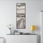 Western Road Gallery Canvas Wraps Vertical Frame 20″ x 60″ 1.25" Black