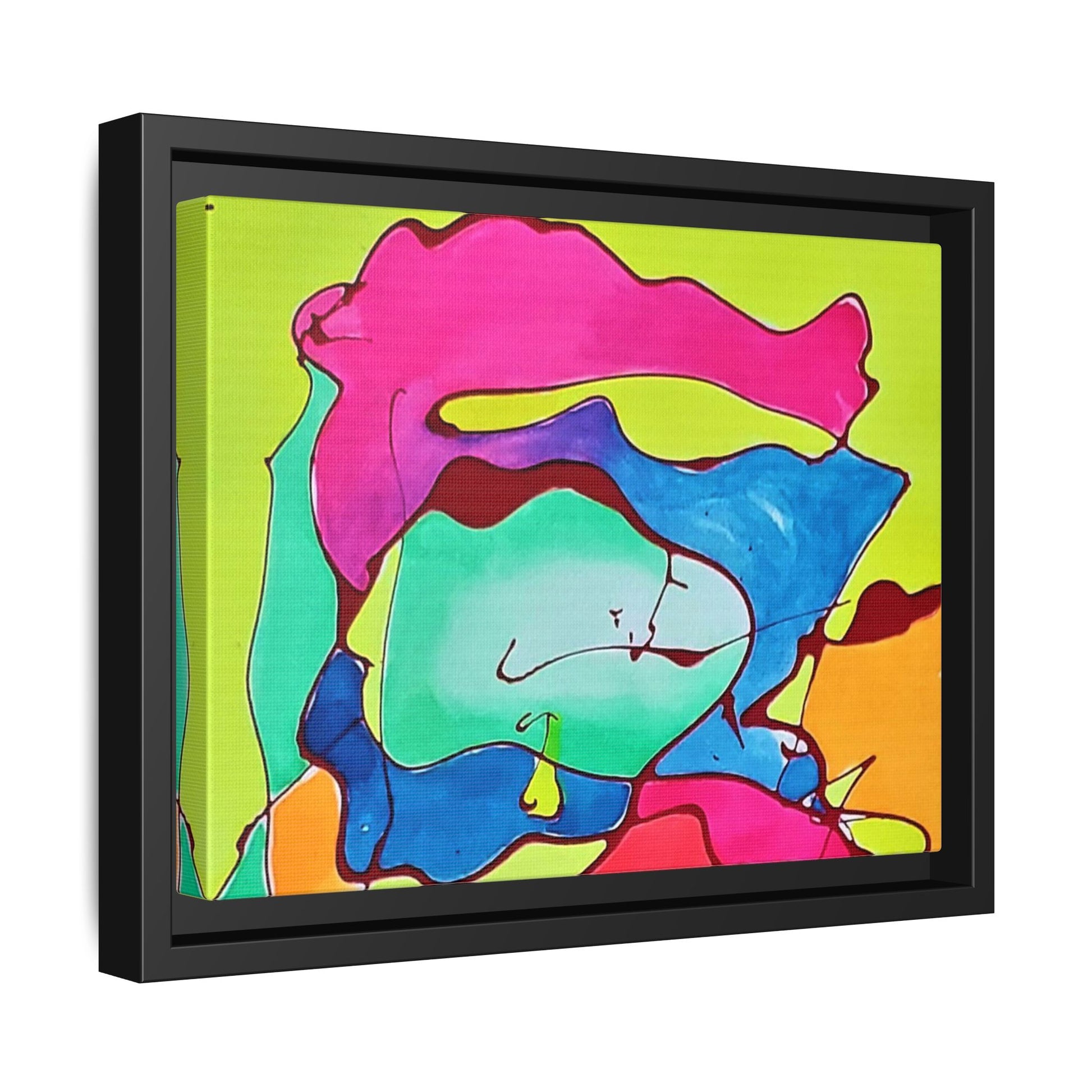 Kool Kid Matte Canvas Framed - Kia Day Design