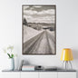 Western Road Gallery Canvas Wraps Vertical Frame 32″ x 48″ 1.25" Walnut