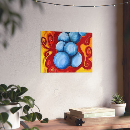 Blue Balls Fine Art Posters