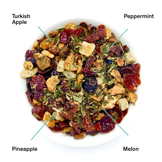 Capri - Honeydew Melon Mint Tea Caffeine Free - - Beverages > Teas > Herbal Teas