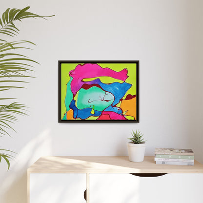 Kool Kid Matte Canvas Framed - Kia Day Design