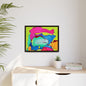 Kool Kid Matte Canvas Framed - Kia Day Design