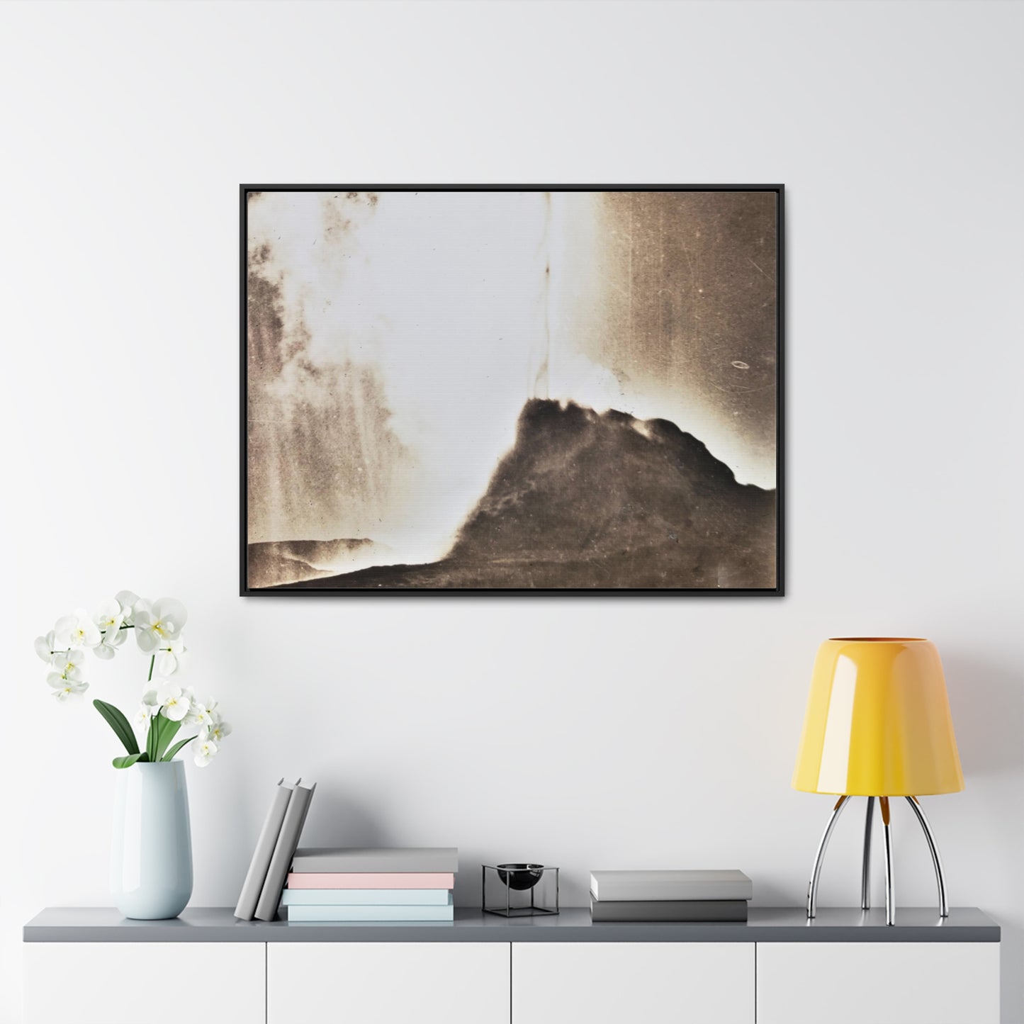 White Dome Geyser Yellowstone Gallery Canvas Wraps, Horizontal Frame