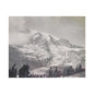Mount Rainier Satin Canvas Stretched 30" x 24" (Horizontal) 1.5"