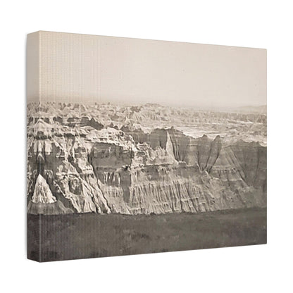 The Pinnacles Stretched Canvas