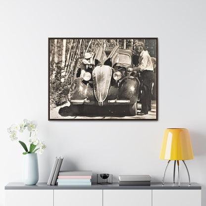 After The Black Hills 1939 Gallery Canvas Wraps Horizontal Frame 40″ x 30″ Walnut Premium Gallery Wraps (1.25″)