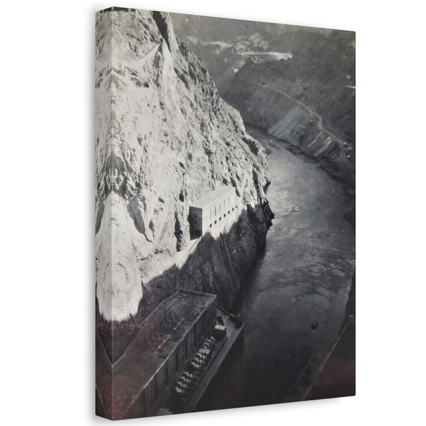 Boulder Dam Stretched Canvas