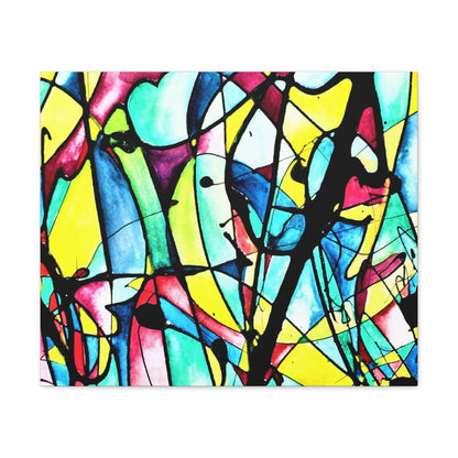 Alien Lady Canvas Gallery Wraps 24″ x 20″ 1.25"