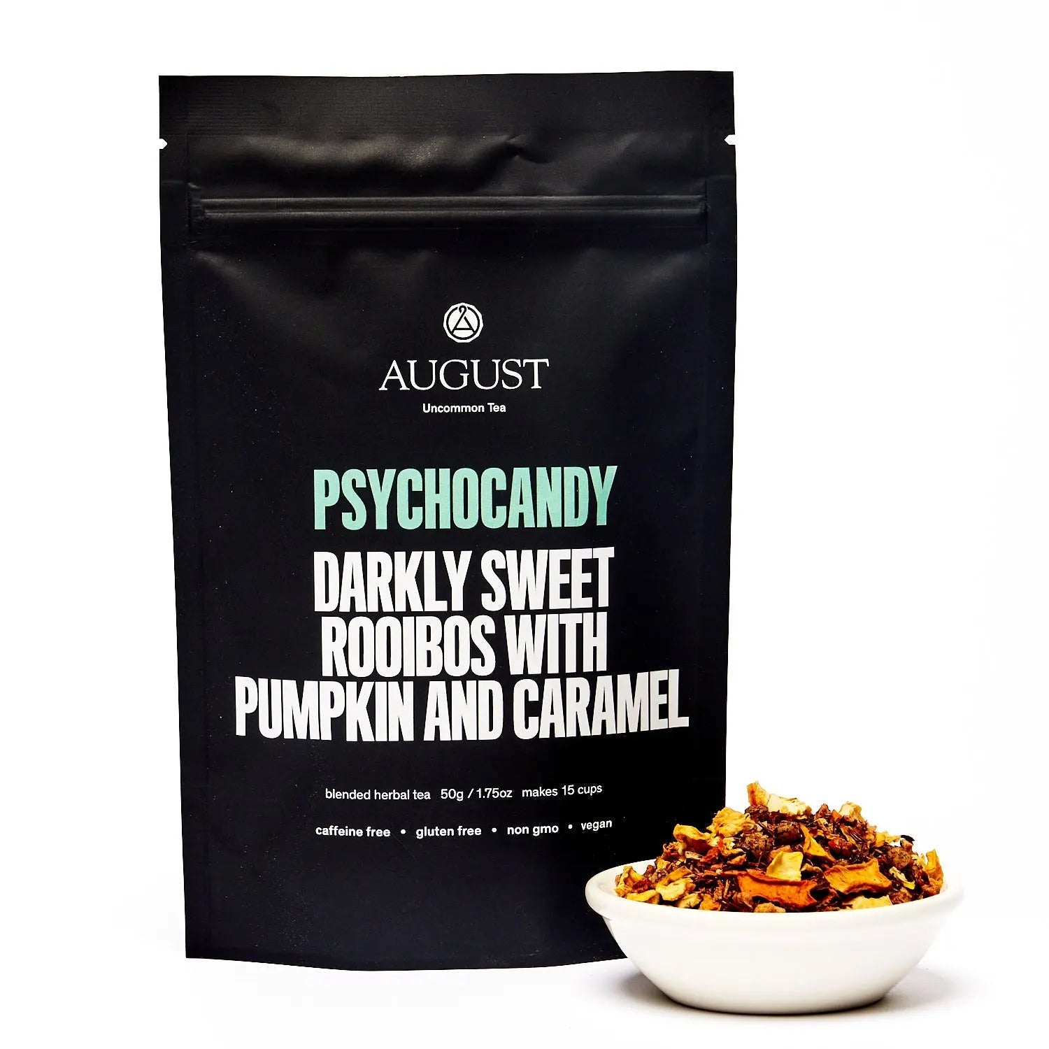 Psychocandy - Roasted Pumpkin Caramel Rooibos Tea (Caffeine Free) - 15 cup bag - Beverages > Teas > Herbal Teas