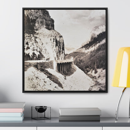 Golden Gate Canyon Colorado Gallery Canvas Wraps Square Frame 24″ x 24″ Premium Gallery Wraps (1.25″)