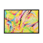 Neon Fire Gallery Canvas Wraps, Horizontal Frame 24″ x 16″ Premium Gallery Wraps (1.25″)