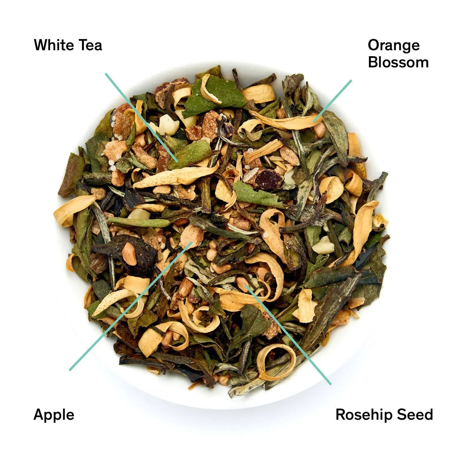 Know By Heart - Orange Blossom Almond White Tea (15 Tea Bags) - - Beverages > Teas > White Teas