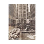 Rockefeller Plaza Satin Canvas Stretched 12″ x 16″ (Vertical) 1.5"