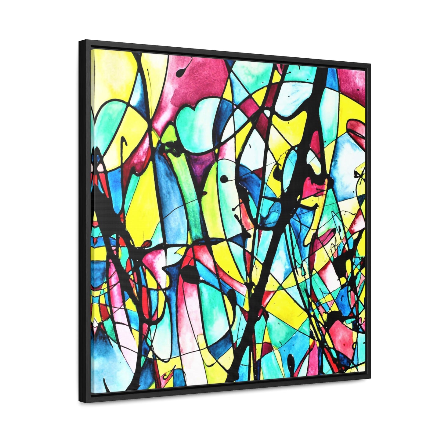 Alien Lady Gallery Canvas Wraps, Square Frame