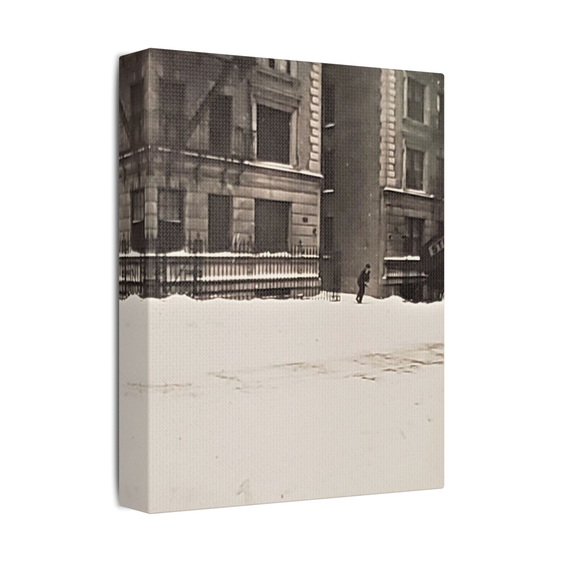 430 W 119th St New York Satin Canvas Stretched