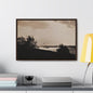 Navy Day New York October 27th 1945 Plane Gallery Canvas Wraps Horizontal Frame 24″ x 16″ Walnut 1.25"