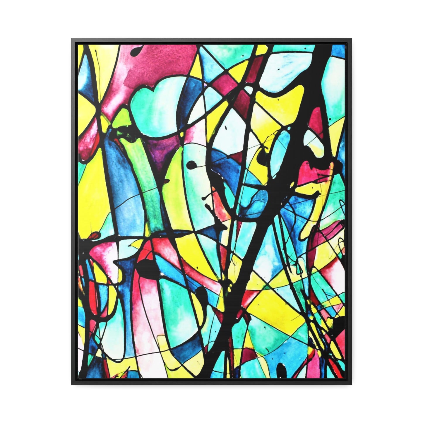 Alien Lady Gallery Canvas Wraps, Vertical Frame