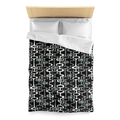 Modern Geometric Microfiber Duvet Cover - Kia Day Design