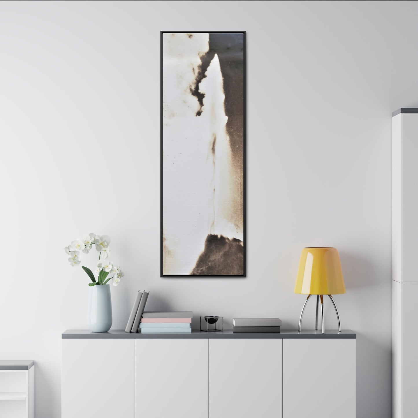 White Dome Geyser Yellowstone Gallery Canvas Wraps, Vertical Frame