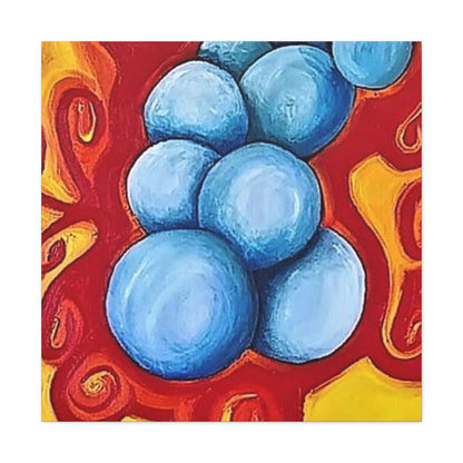 Blue Balls Canvas Gallery Wraps 30″ x 30″ 1.25"