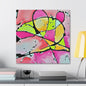 Pink Mouse Canvas Gallery Wraps 24″ x 24″ 1.25"