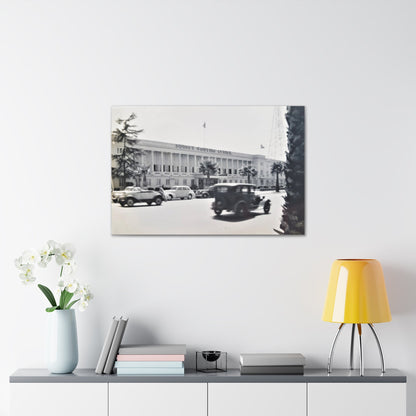 Sunset Bowling Center Largest in U.S 1939 Canvas Gallery Wraps 36" x 24" 1.25"
