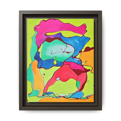 Kool Kid Matte Canvas Framed - Kia Day Design