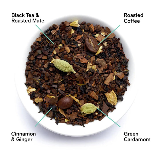Dirty Chai - Spicy Black Tea With Coffee 15 Tea Bags - - Beverages > Teas > Chai Teas