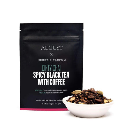 Dirty Chai - Spicy Black Tea With Coffee - 4 cup deluxe sample - Beverages > Teas > Chai Teas