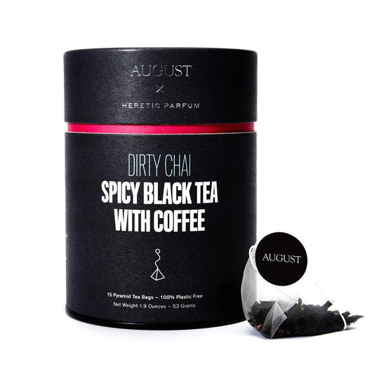 Dirty Chai - Spicy Black Tea With Coffee 15 Tea Bags - - Beverages > Teas > Chai Teas