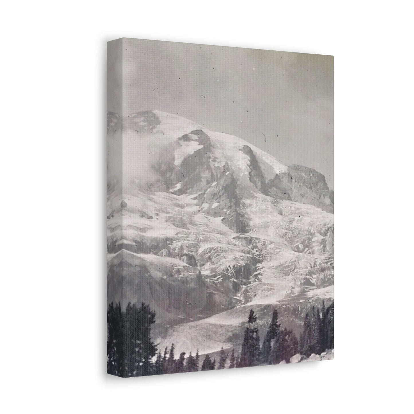 Mount Rainier Stretched Canvas